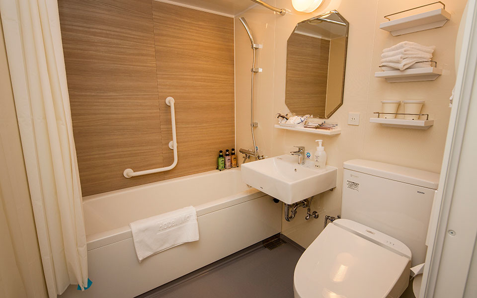 غرفة مفردة بسرير كينج، Hotel Monterey Fukuoka 3/3