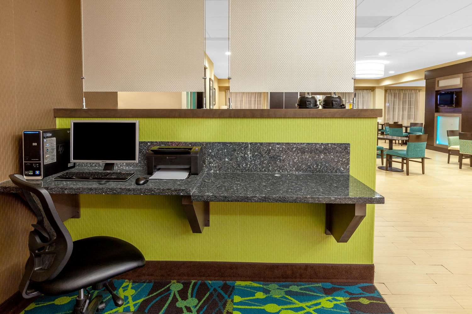 work area