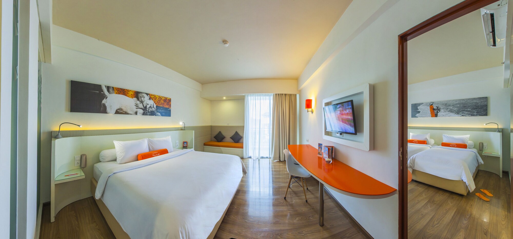 Harris, Unique, Twin Beds