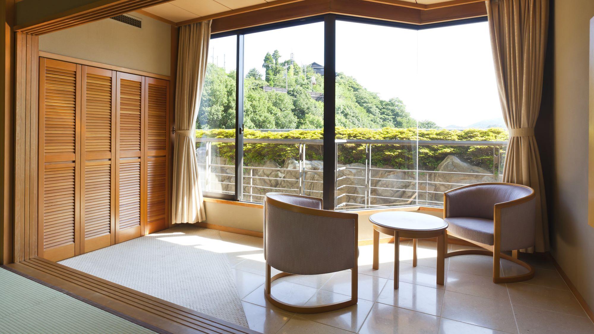 Japanese, Guest Room, Mountain View, West Wing, Smoking