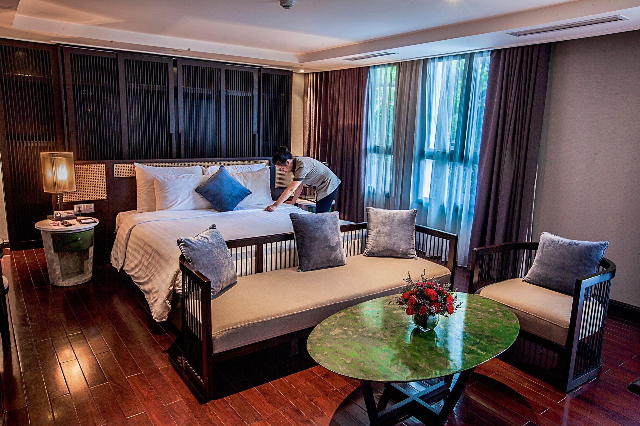 Suite Balcony With City View
