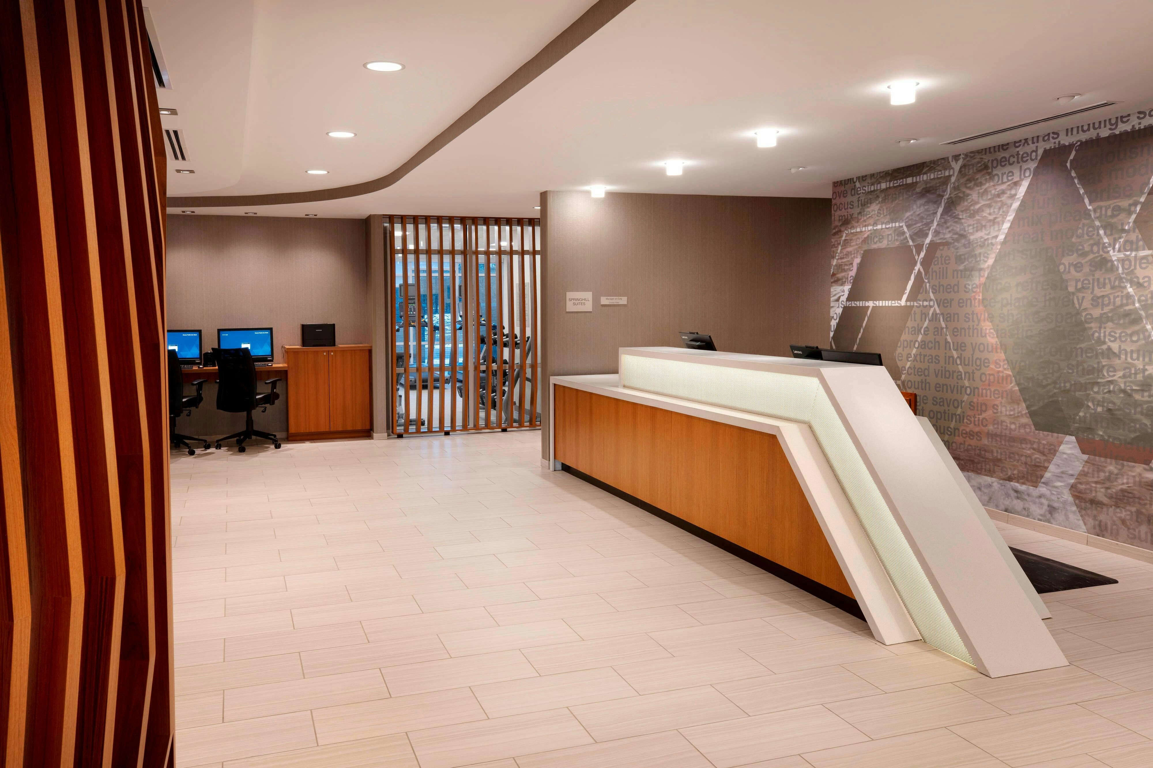 Lobby at Springhill Suites By Marriott Hampton Portsmouth, HAMPTON - NH