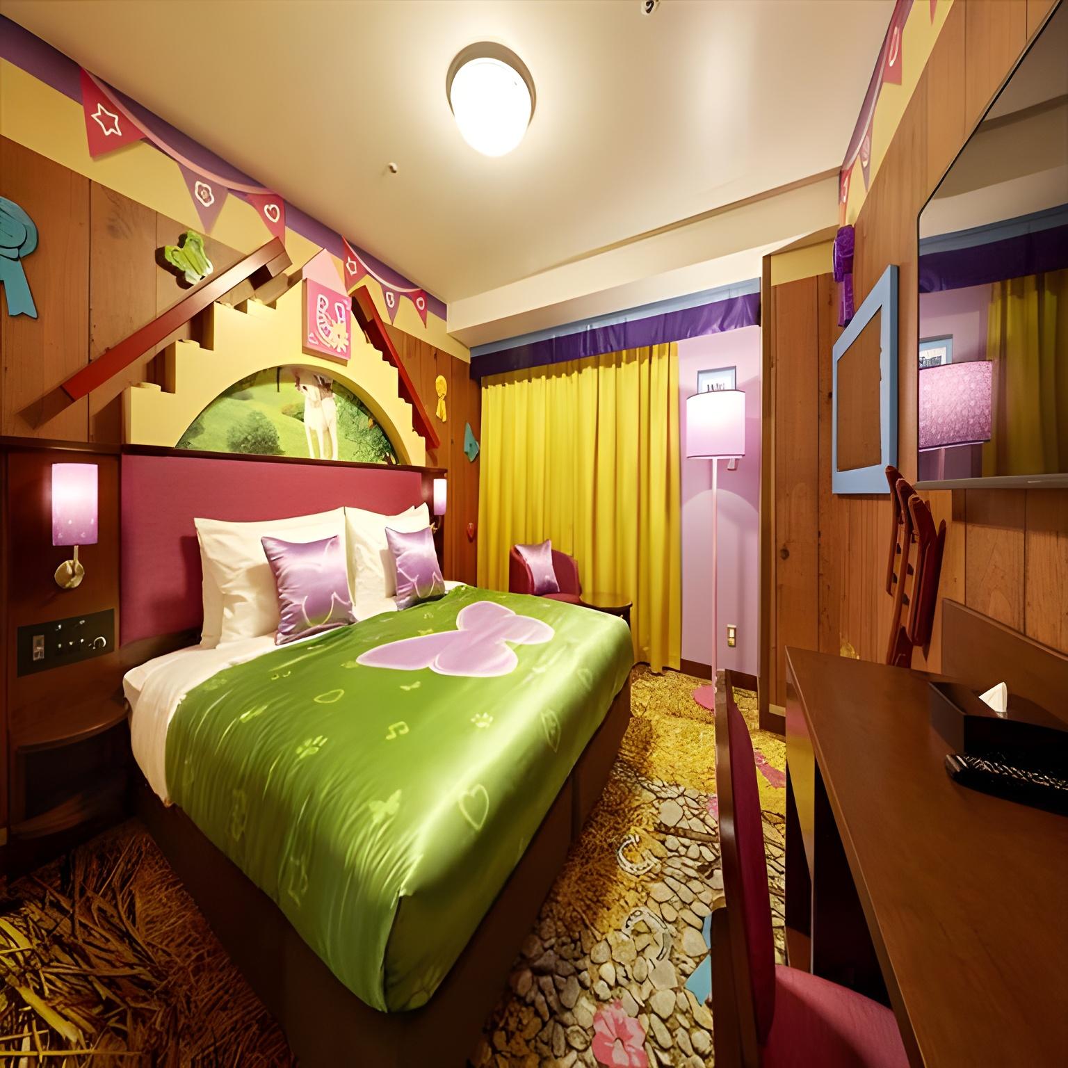 Friends and Premium, Double Bed, Park View
