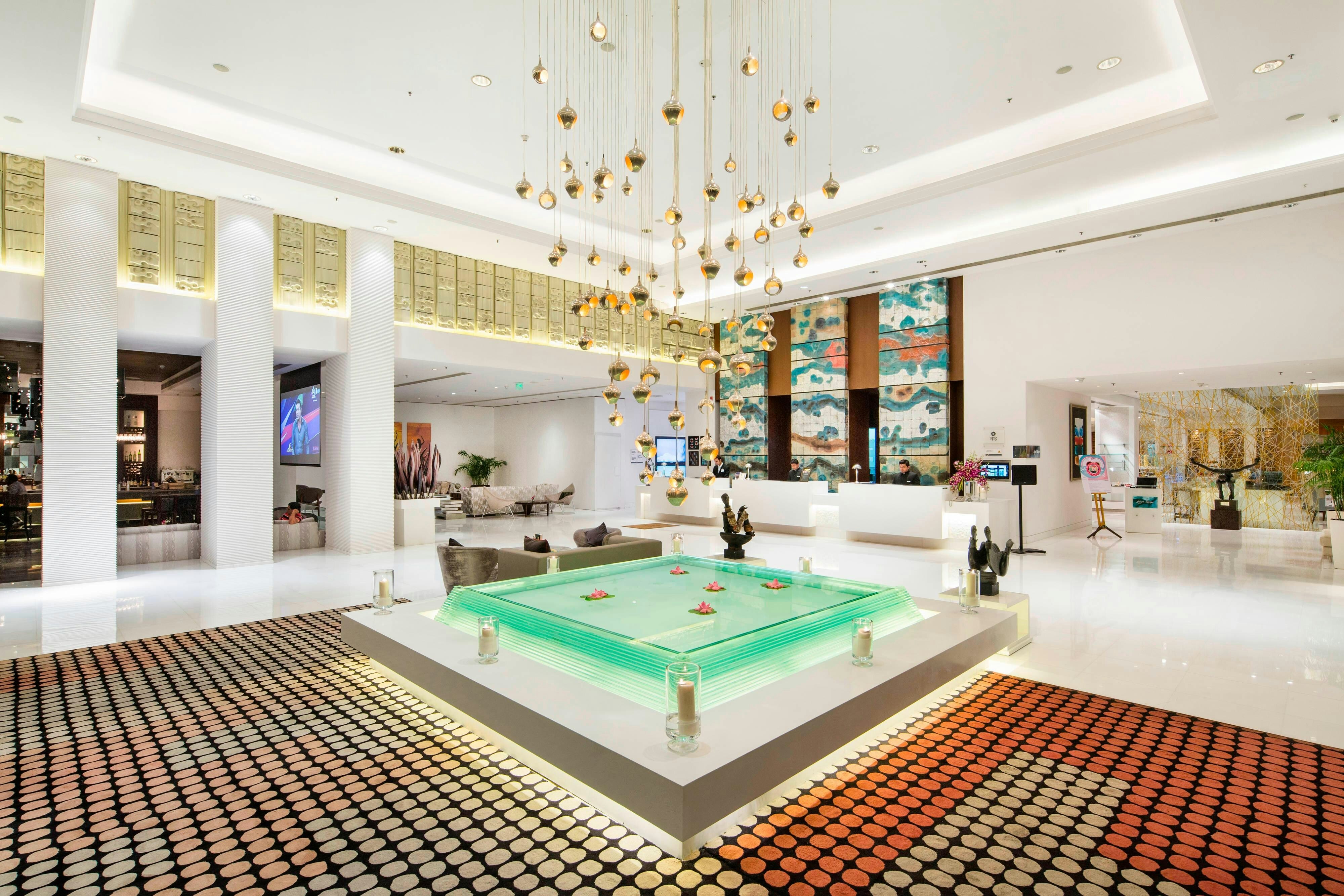 Lobby at LE MERIDIEN GURGAON, GURGAON