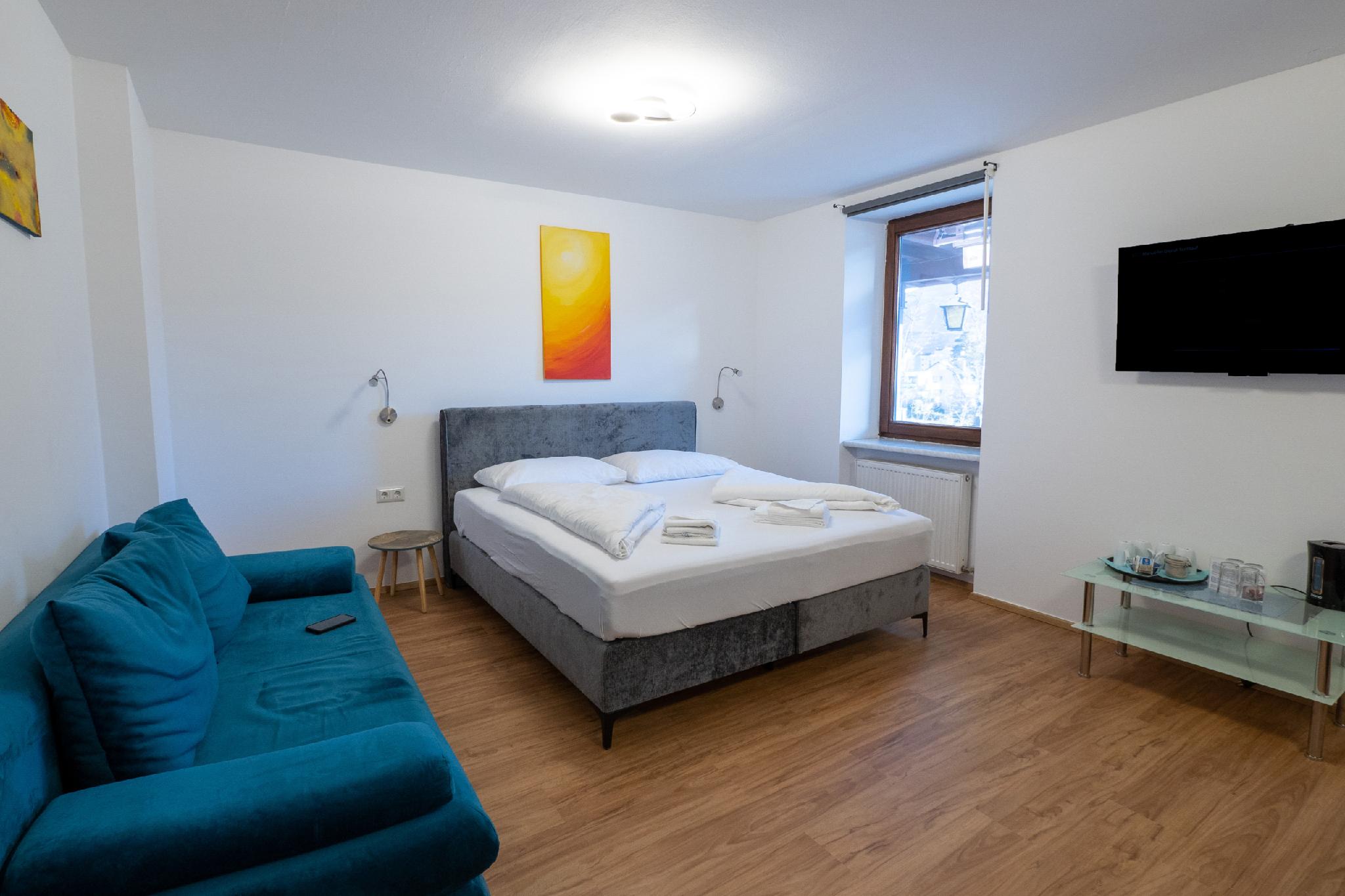 غرفة رباعية بسريرين كوين، Hotel Heimgartl 3/3