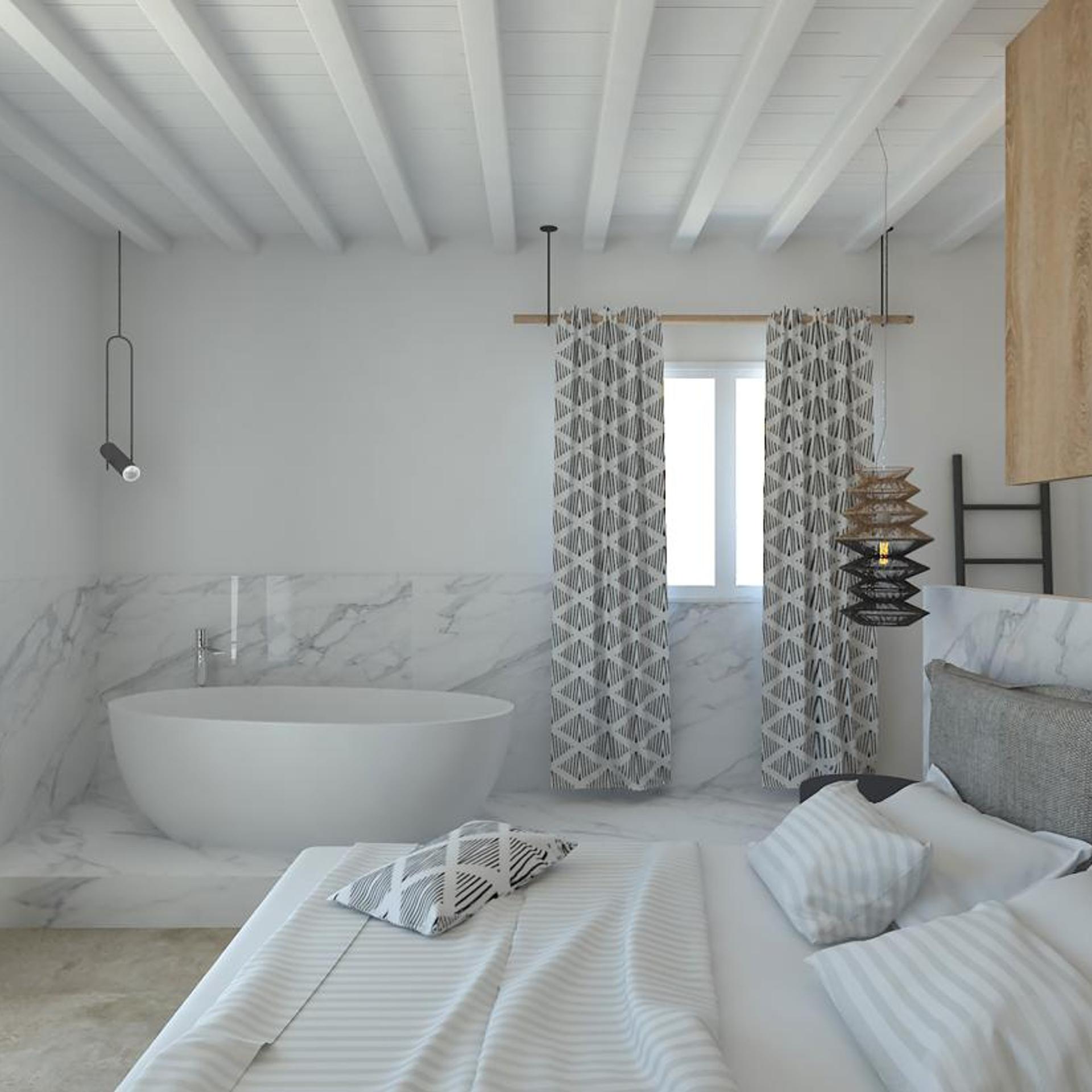 JUNIOR SUITE, SEA VIEW, BATHTUB