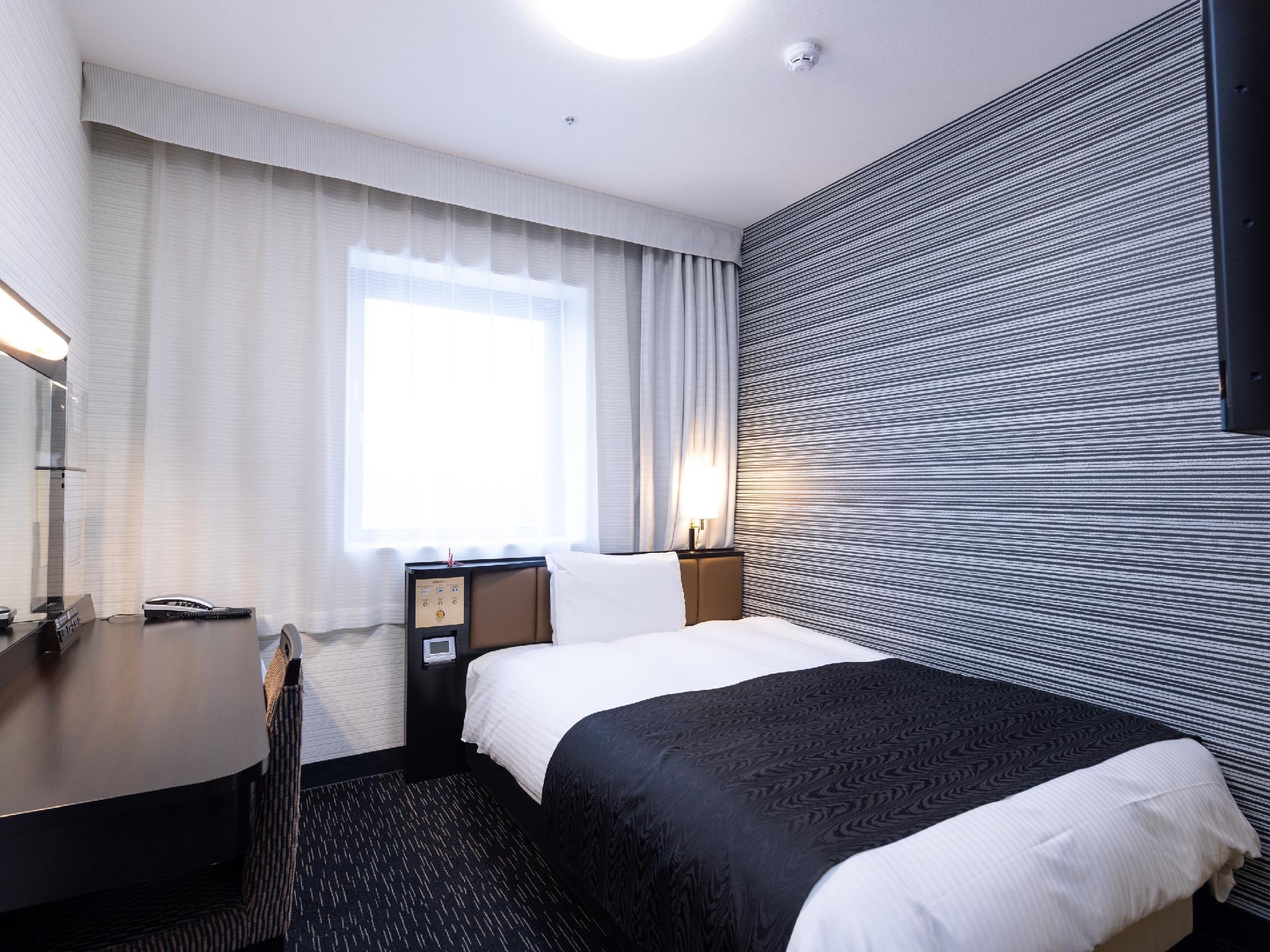 غرفة بسرير فردي في الطابق العلوي، Apa Hotel Tsuruoka-Ekimae 9/9