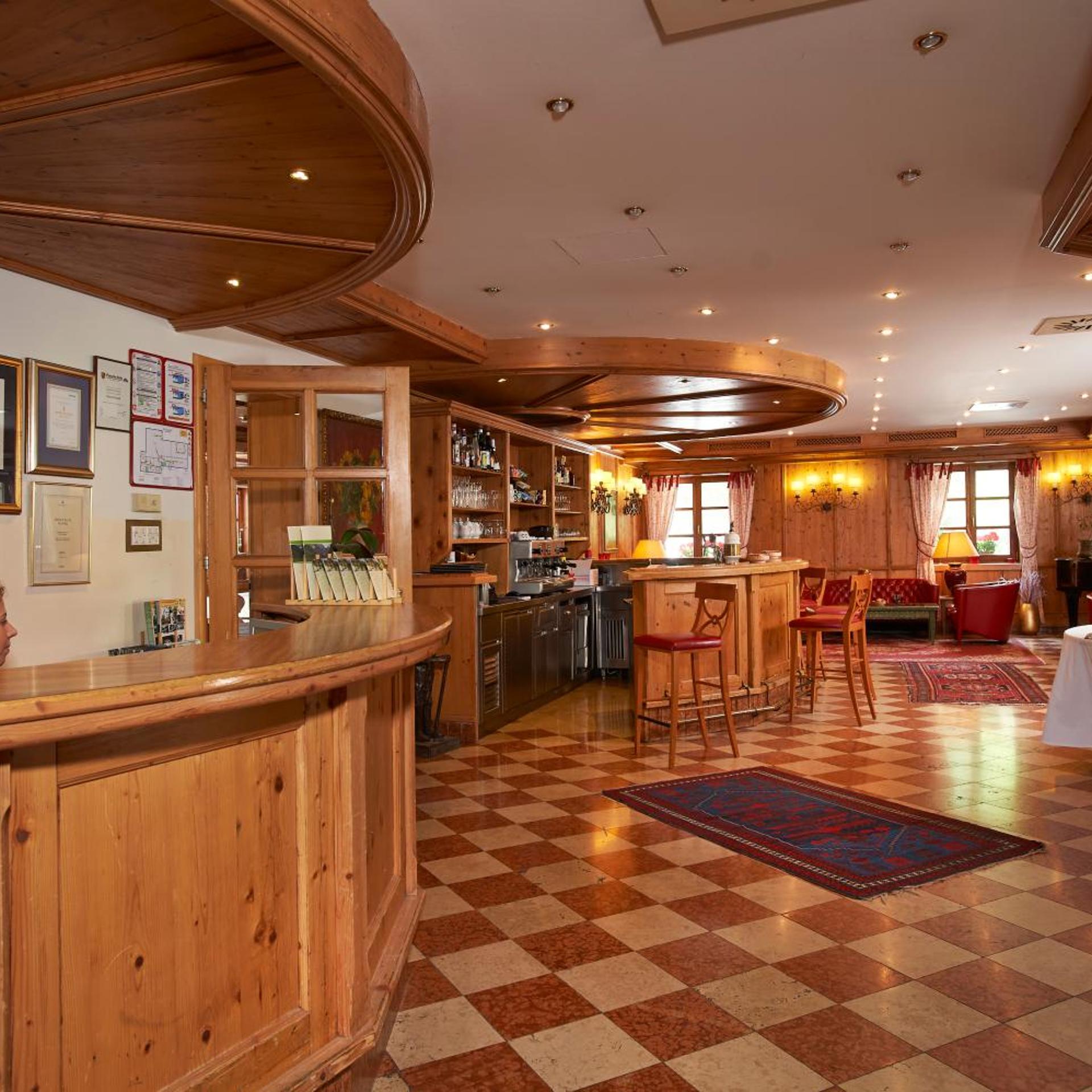 Lobby at Hotel Plesnik, Solcava