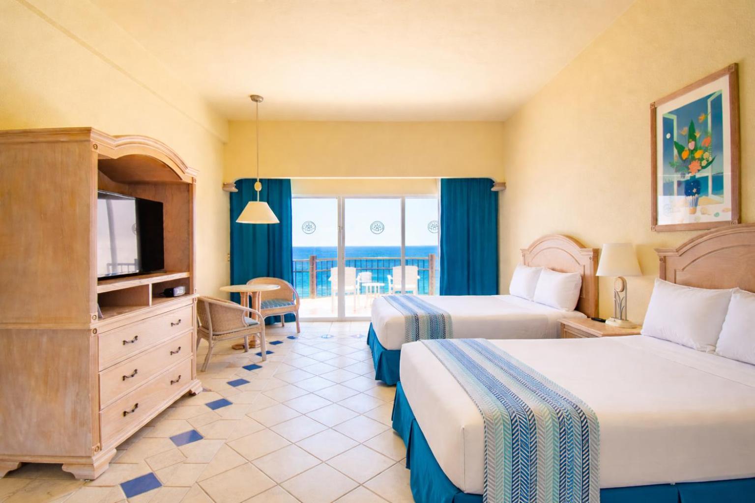 Sky, Ocean, Double Bed