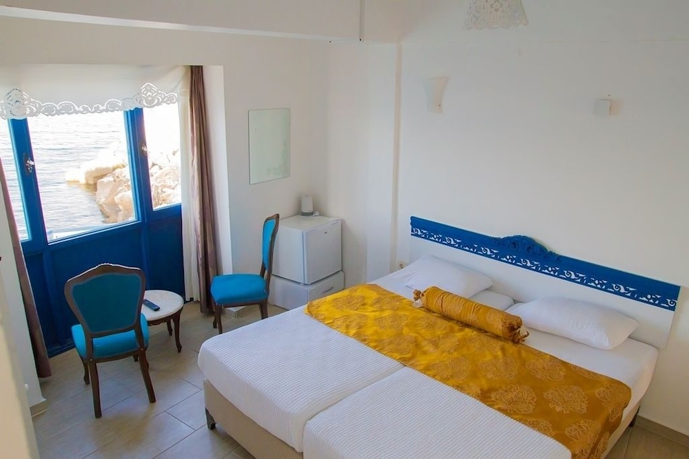 غرفة كومفورت بسرير مزدوج بإطلالة على البحر، Uzum Iskelesi Butik Otel 3/4