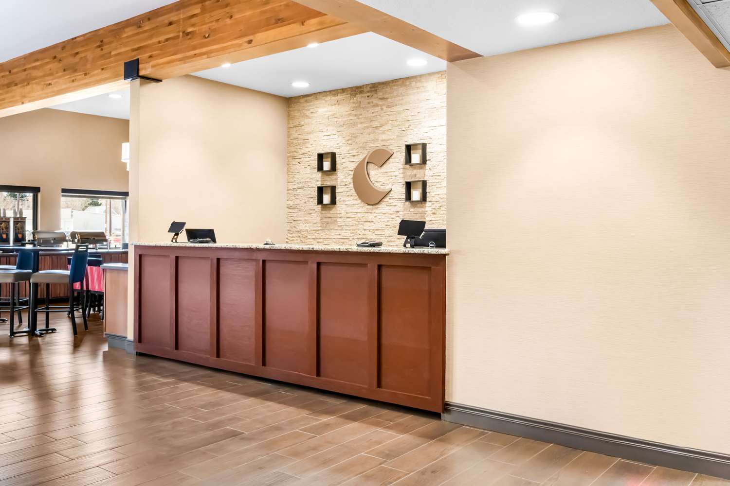 Lobby at Comfort Inn At Buffalo Bill Village Resort, CODY - WY