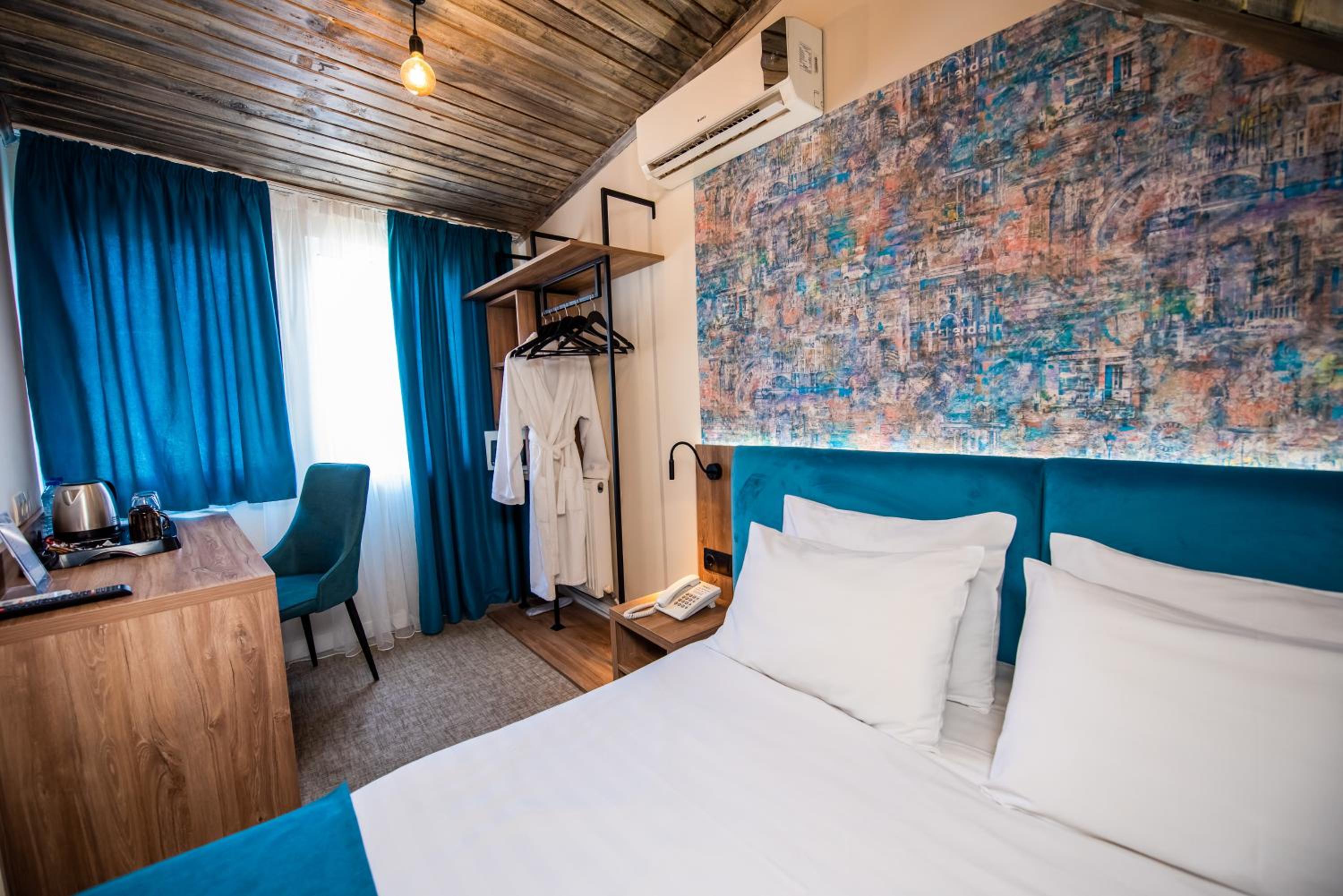 Room, Double or Twin Bed, Attic