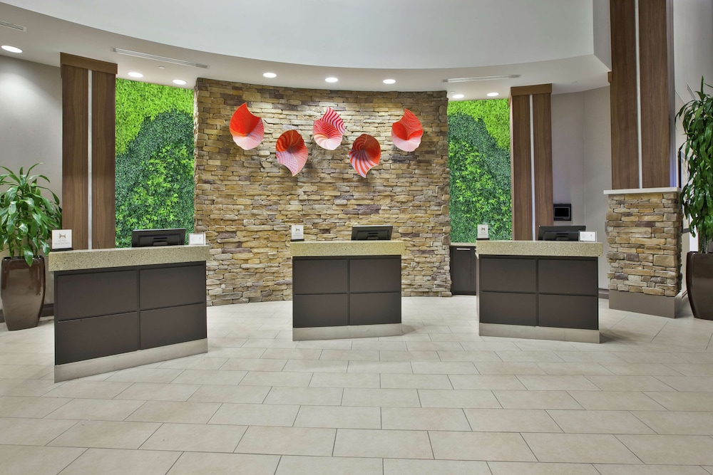 Lobby at Embassy Suites Columbus - Airport, COLUMBUS - OH