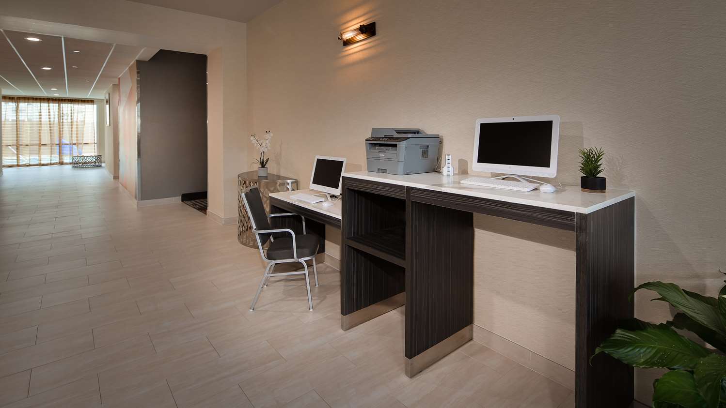 work area