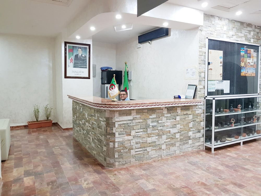 Lobby at Takialt Hotel, ADRAR