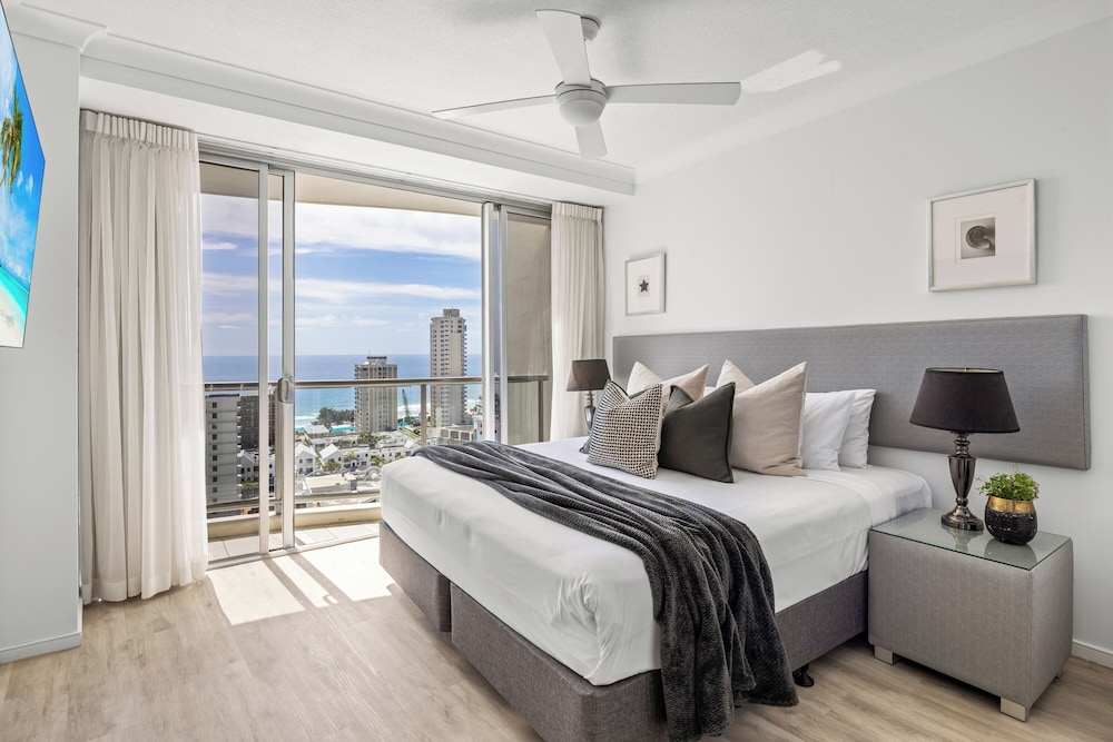 2 Bedrooms, Deluxe, Apartment, King and Twin Beds, Ocean View, 2 Bathrooms