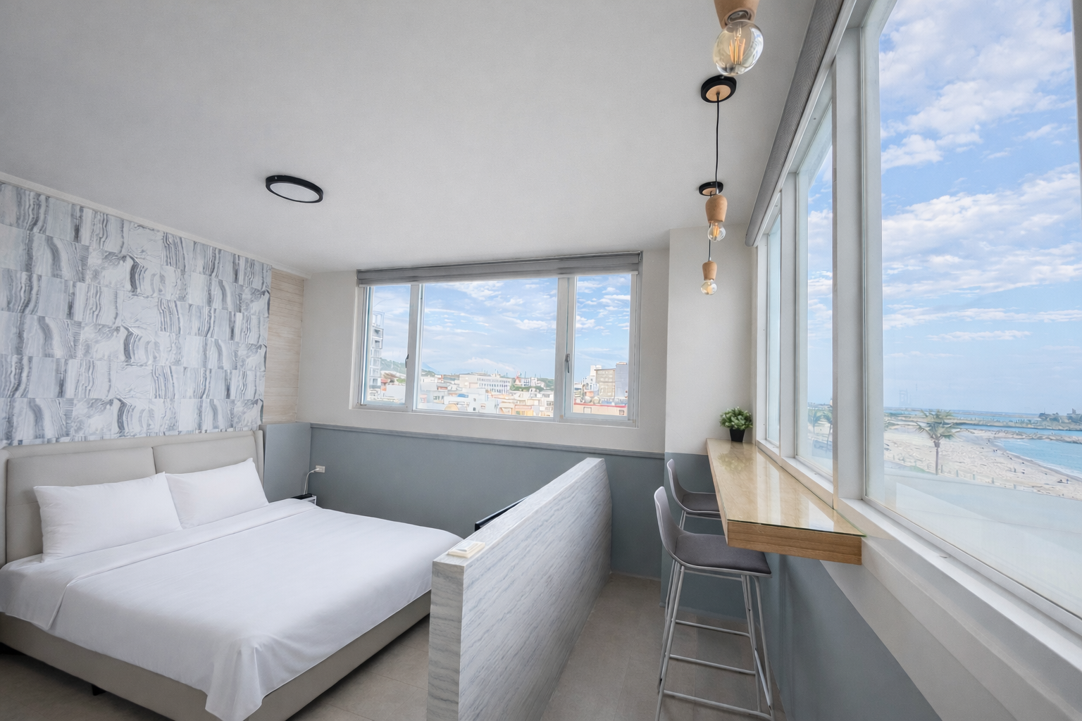 Room, Double Bed, Sea View