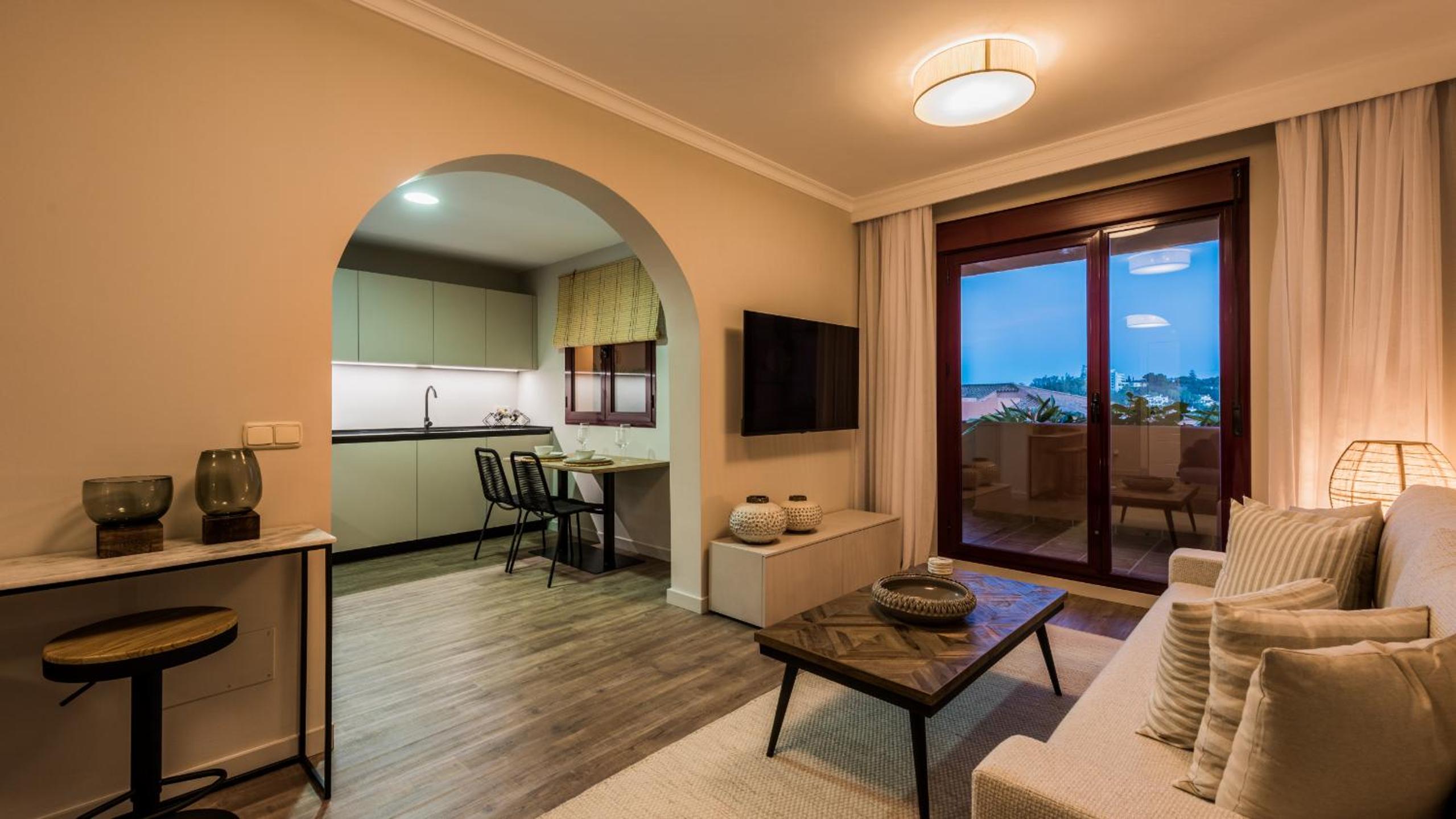 Classic One Bedroom Apartment with View