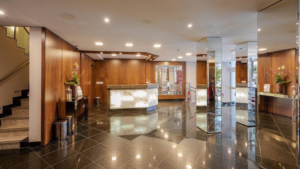 Lobby at Del Rey Quality Hotel, FOZ DO IGUACU