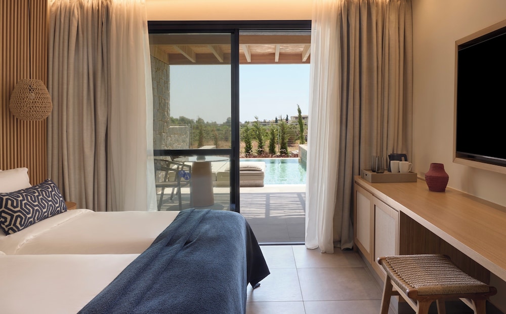 Premium, King Bed, Inland View, Sofa, Private Pool