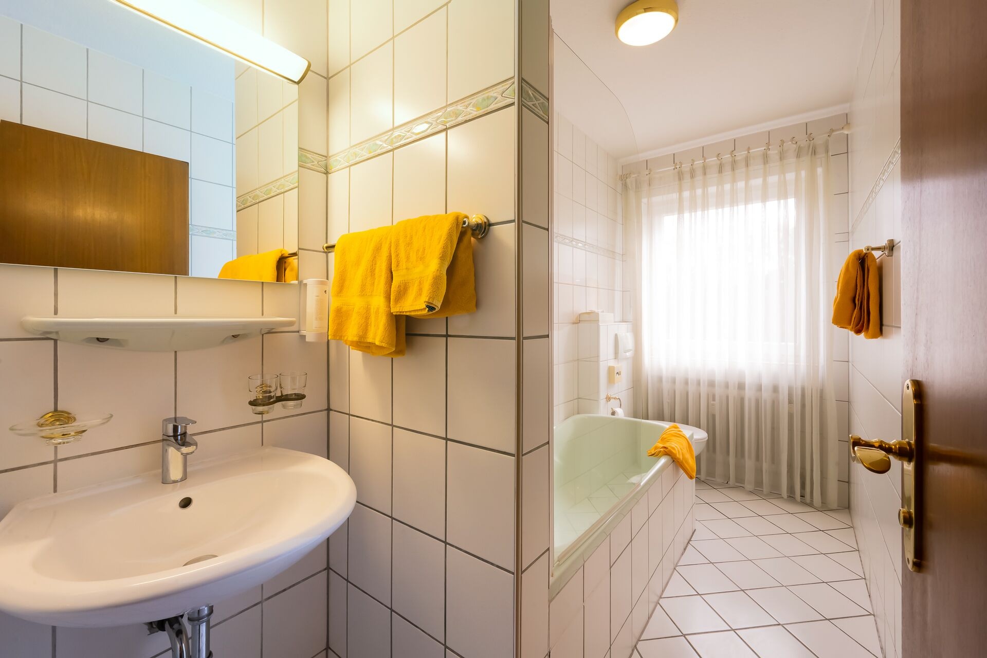 شقة كلاسيكية بسريرين كوين مع أريكة، Ambient Hotel Am Europakanal 4/4