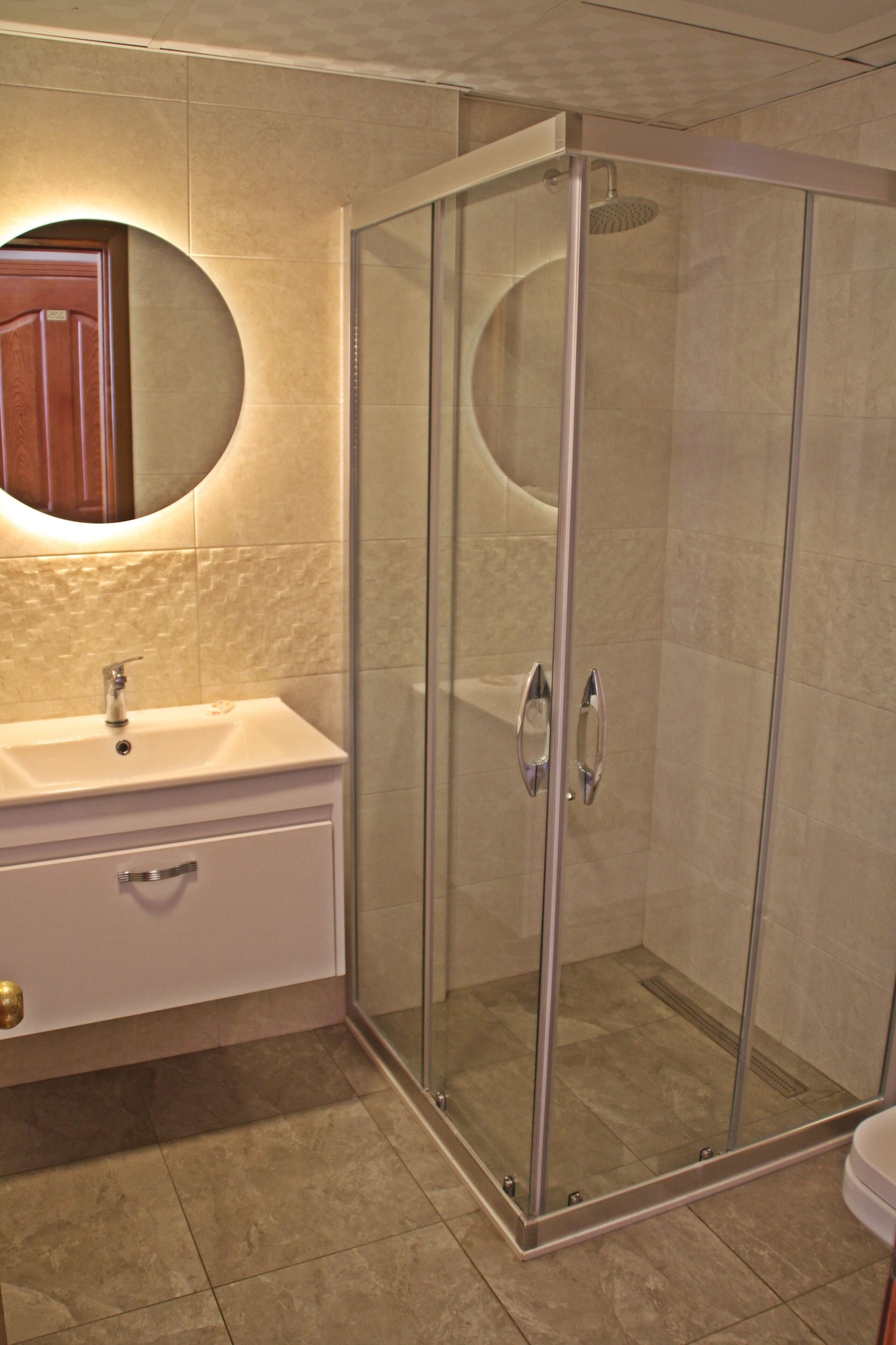 استوديو بسريرين منفصلين بإطلالة على البحر بغرفة نوم واحدة، Rosy Suites Hotel 6/6
