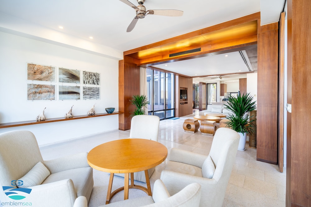 Beach front villa by Emblemsea in hyatt 24/50