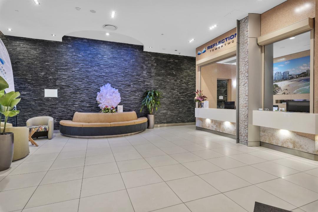 Lobby at Reflections Coolangatta Beach, GOLD COAST