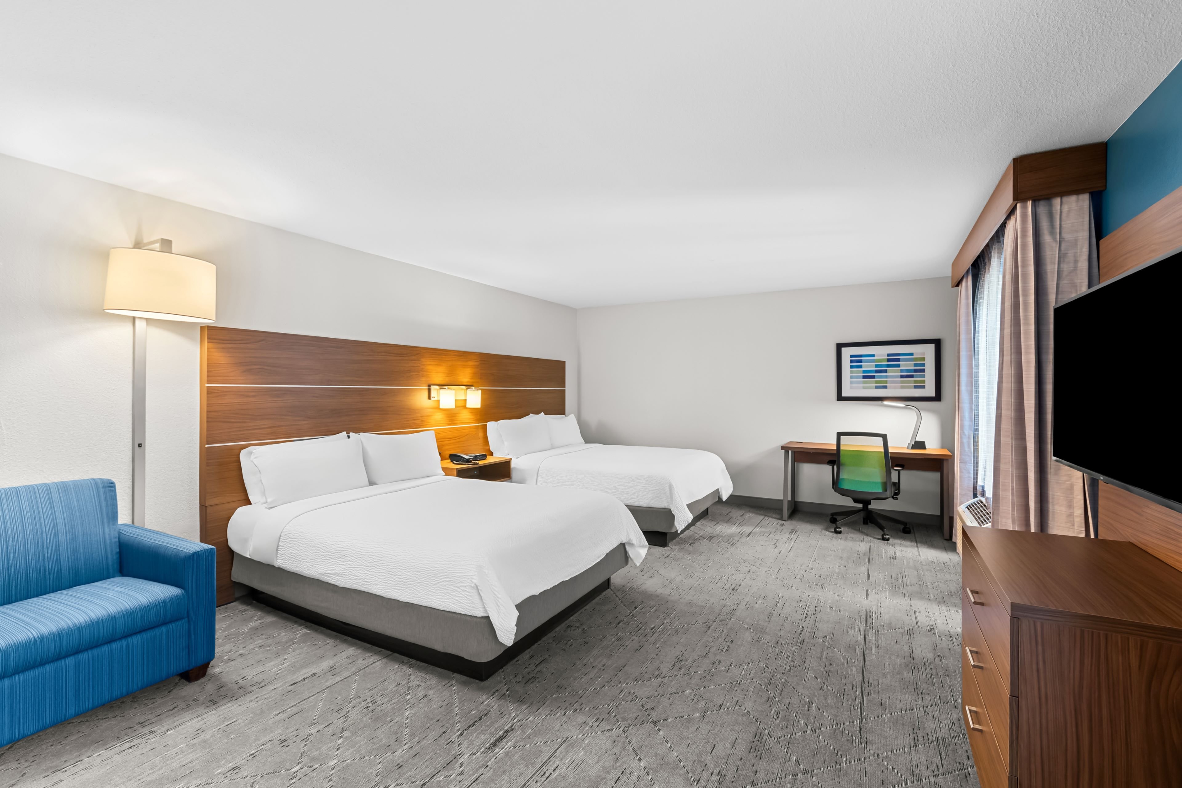 جناح بسريرين كوين، Holiday Inn Express & Suites Austin SW - Sunset Valley, an IHG Hotel 2/7