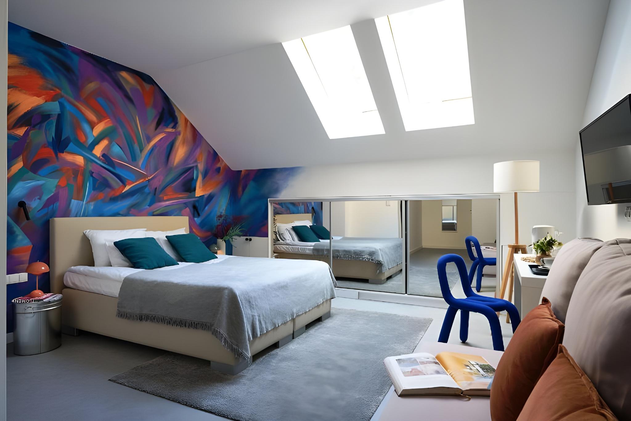 DELUXE, DOUBLE BED