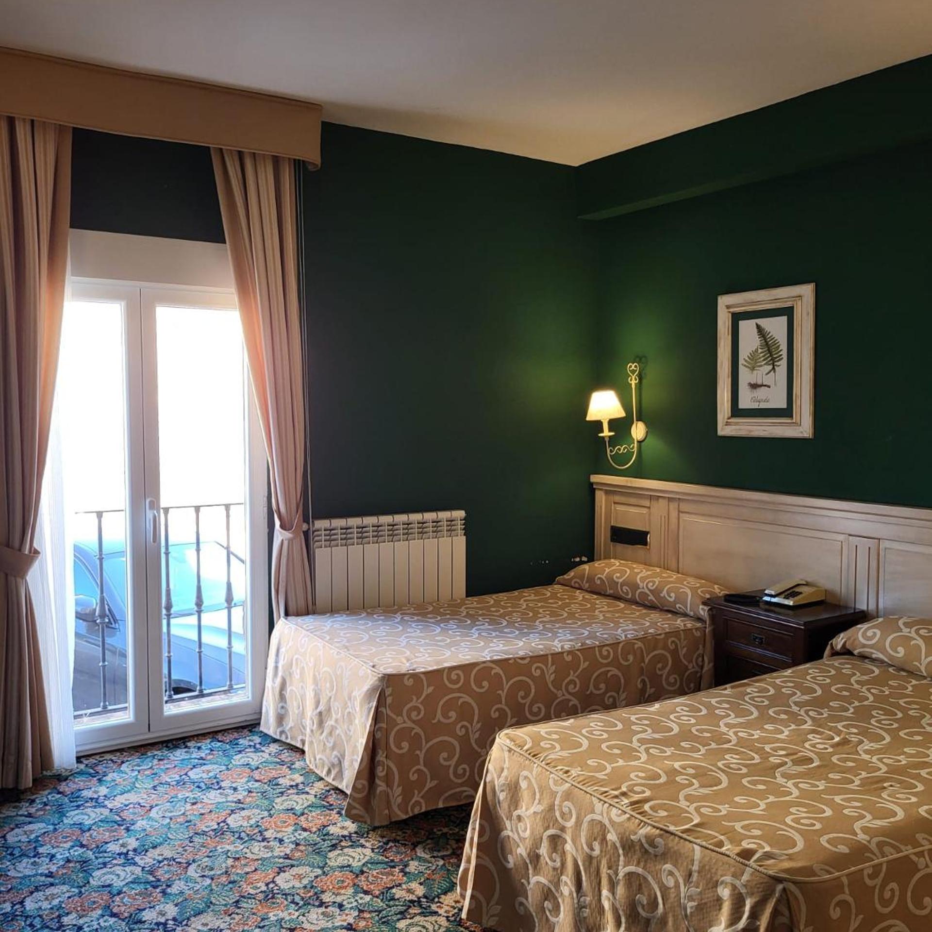 غرفة بسرير مزدوج أو سريرين منفصلين، Hotel Leonor Miron 8/10