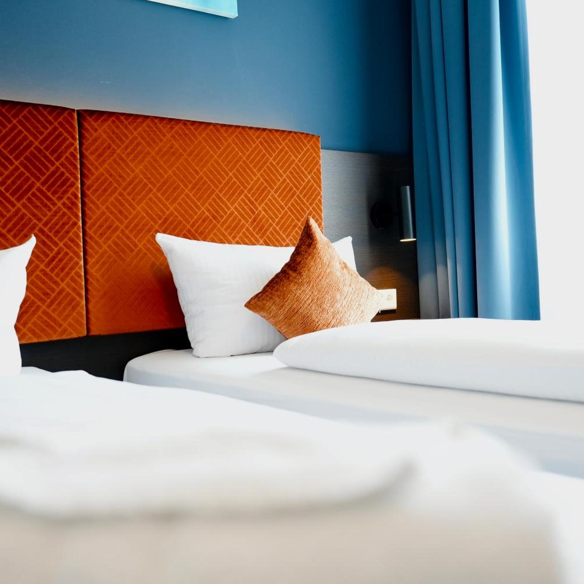 غرفة بسرير مزدوج أو سريرين منفصلين، Comfort Hotel Wiesbaden Ost 5/10
