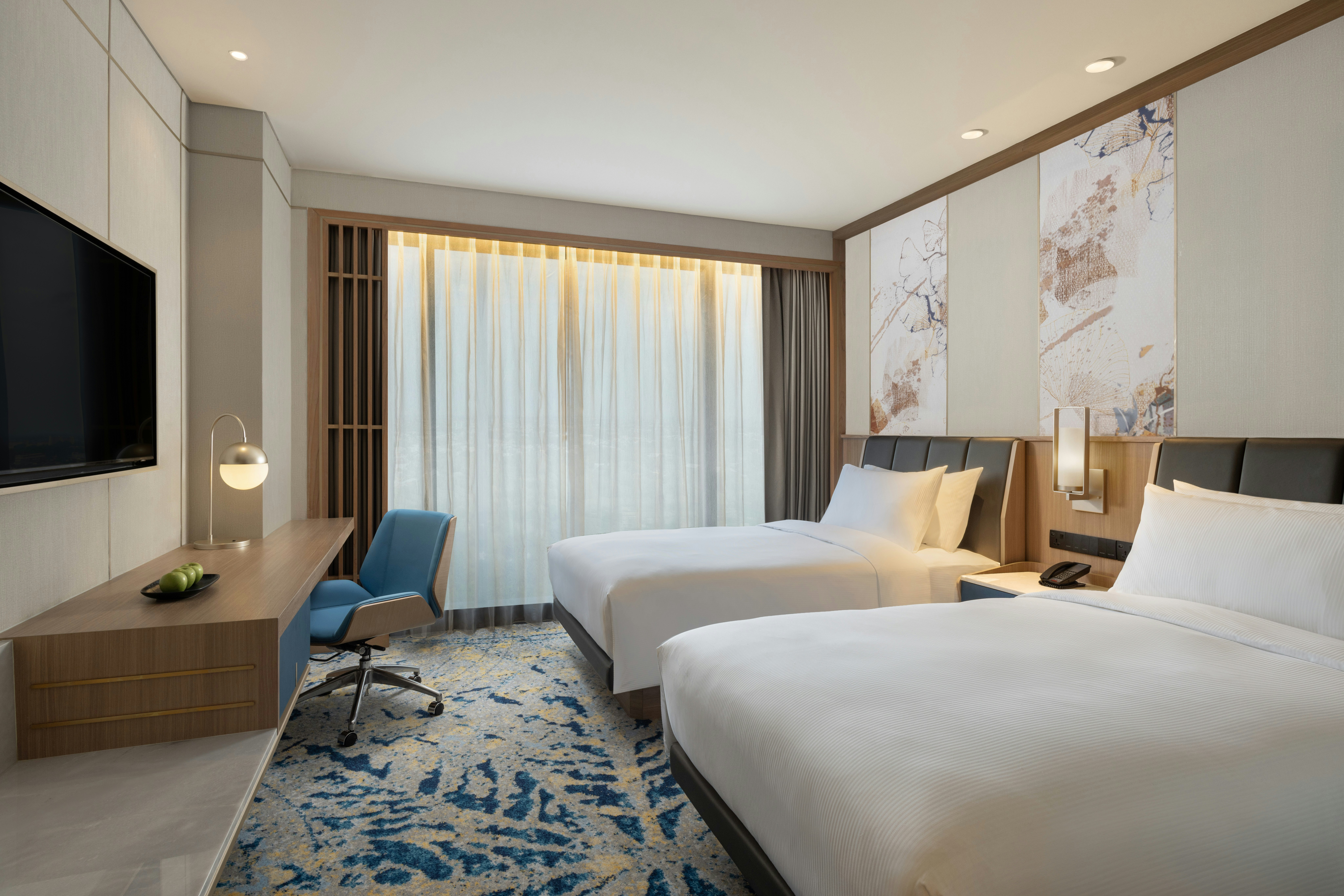 GUEST ROOM, TWIN BEDS