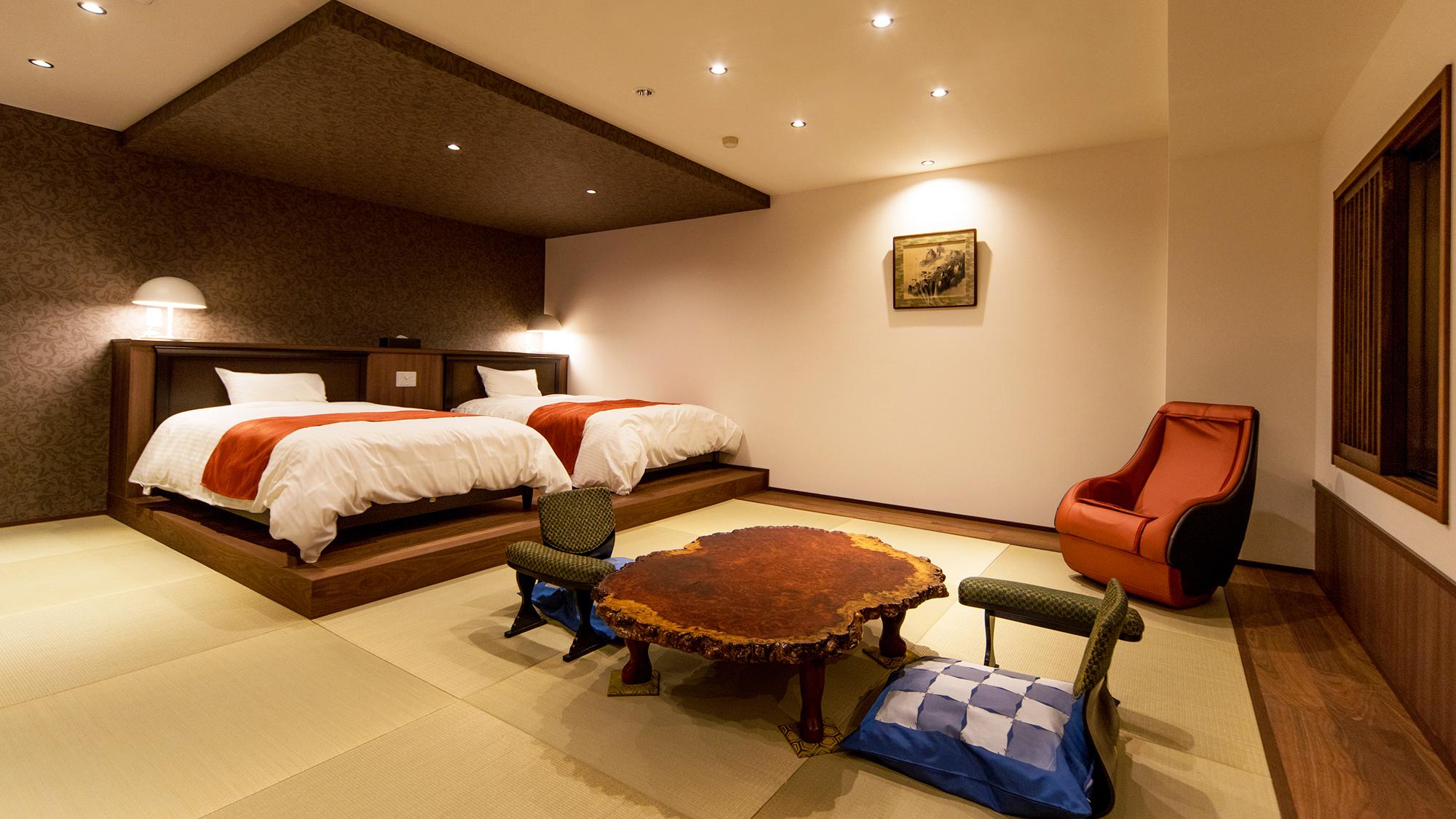 Japanese Western, Special, Twin Beds, Lake View