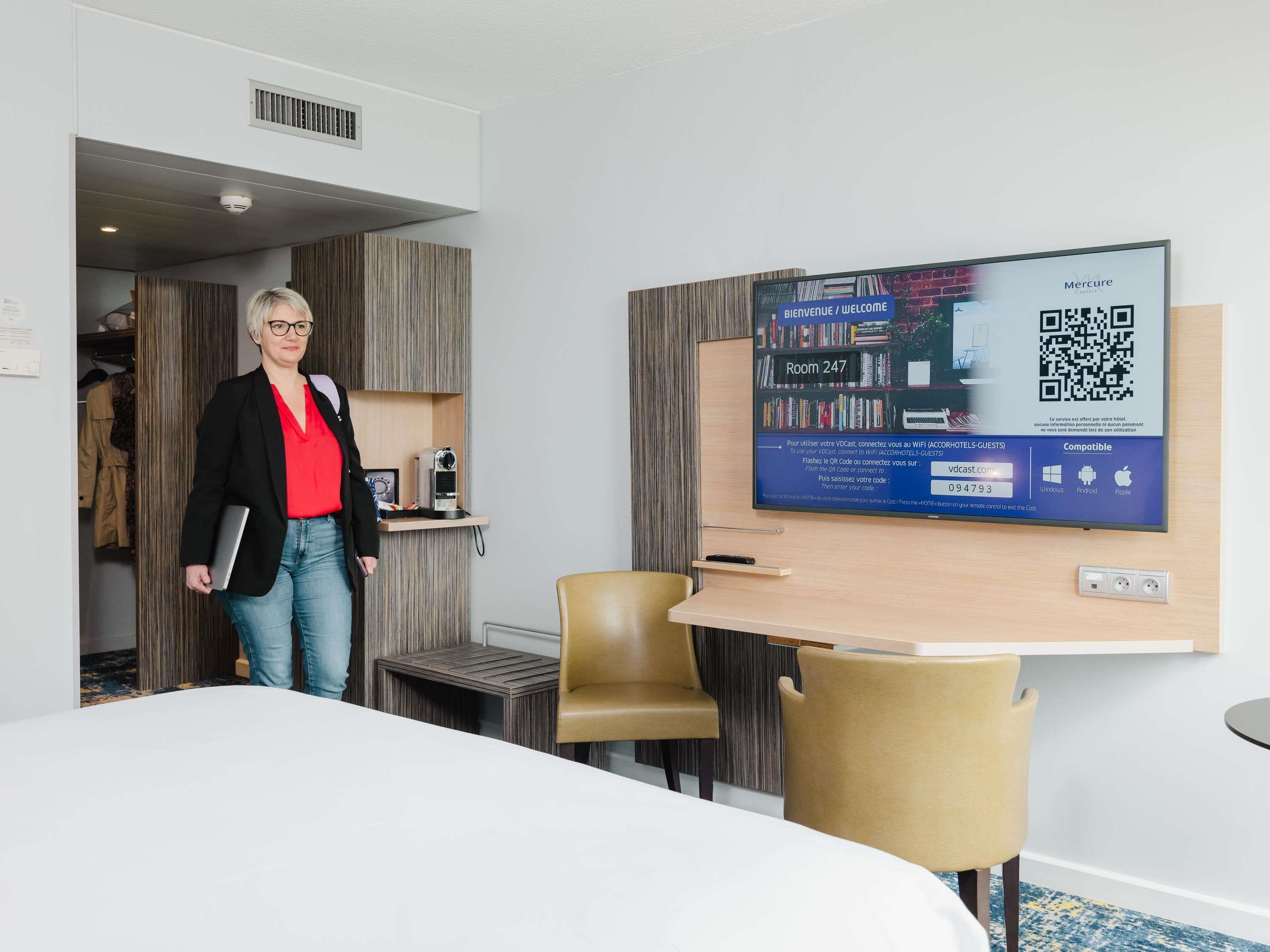 غرفة بريفيليج بسرير مزدوج، Mercure Lille Aeroport 7/10