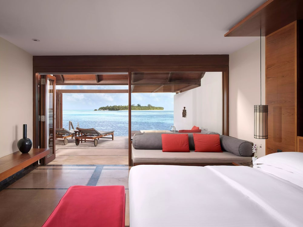 Water Villa, Deluxe, Double Bed, Sofa