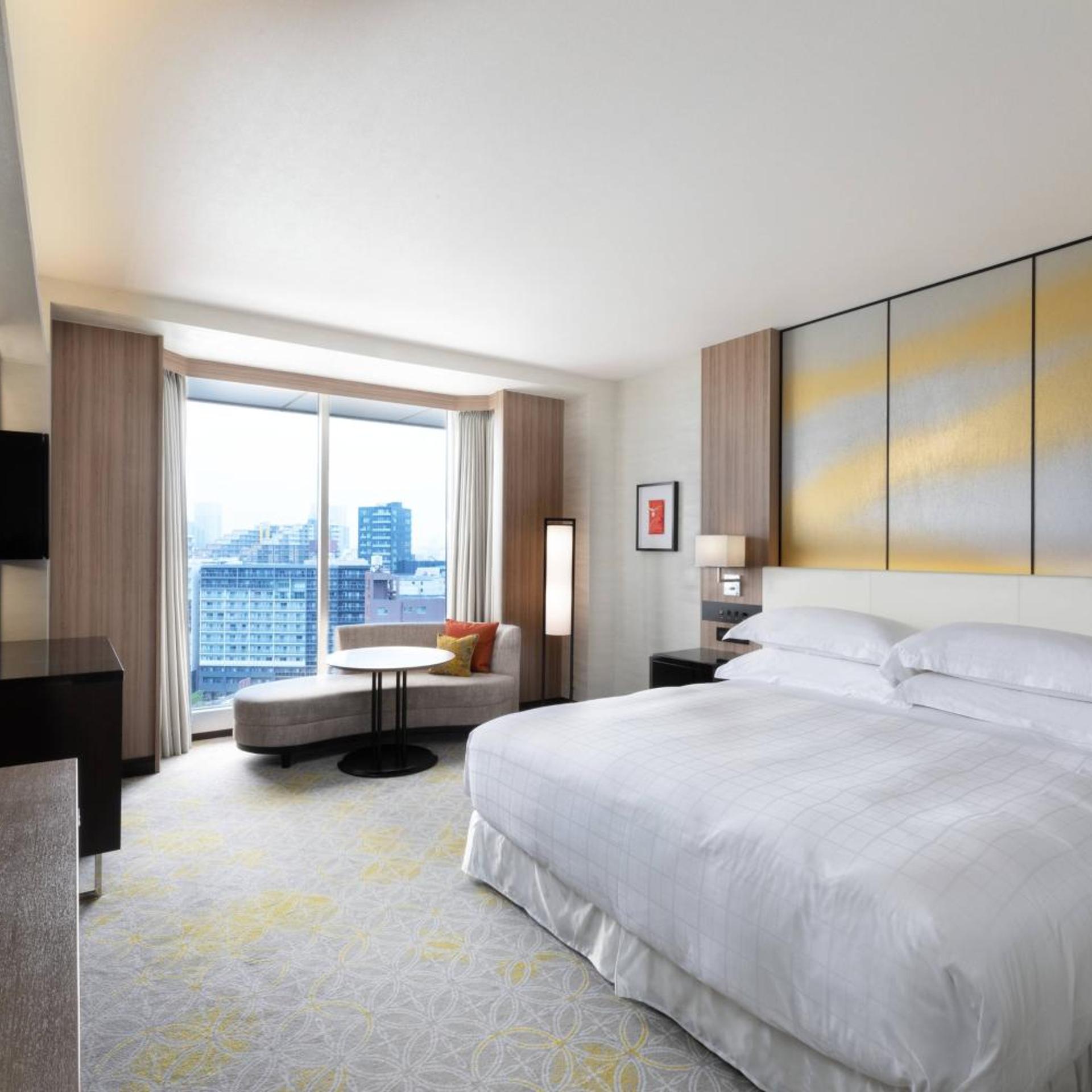 Club, Guest Room, Deluxe, King Bed, Club Lounge Access, Sheraton Miyako Hotel Tokyo 2/3