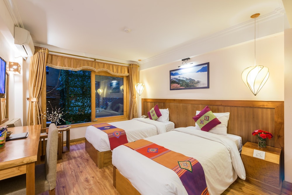غرفة قياسية بسرير مزدوج، Sapa Panorama Hotel 6/8