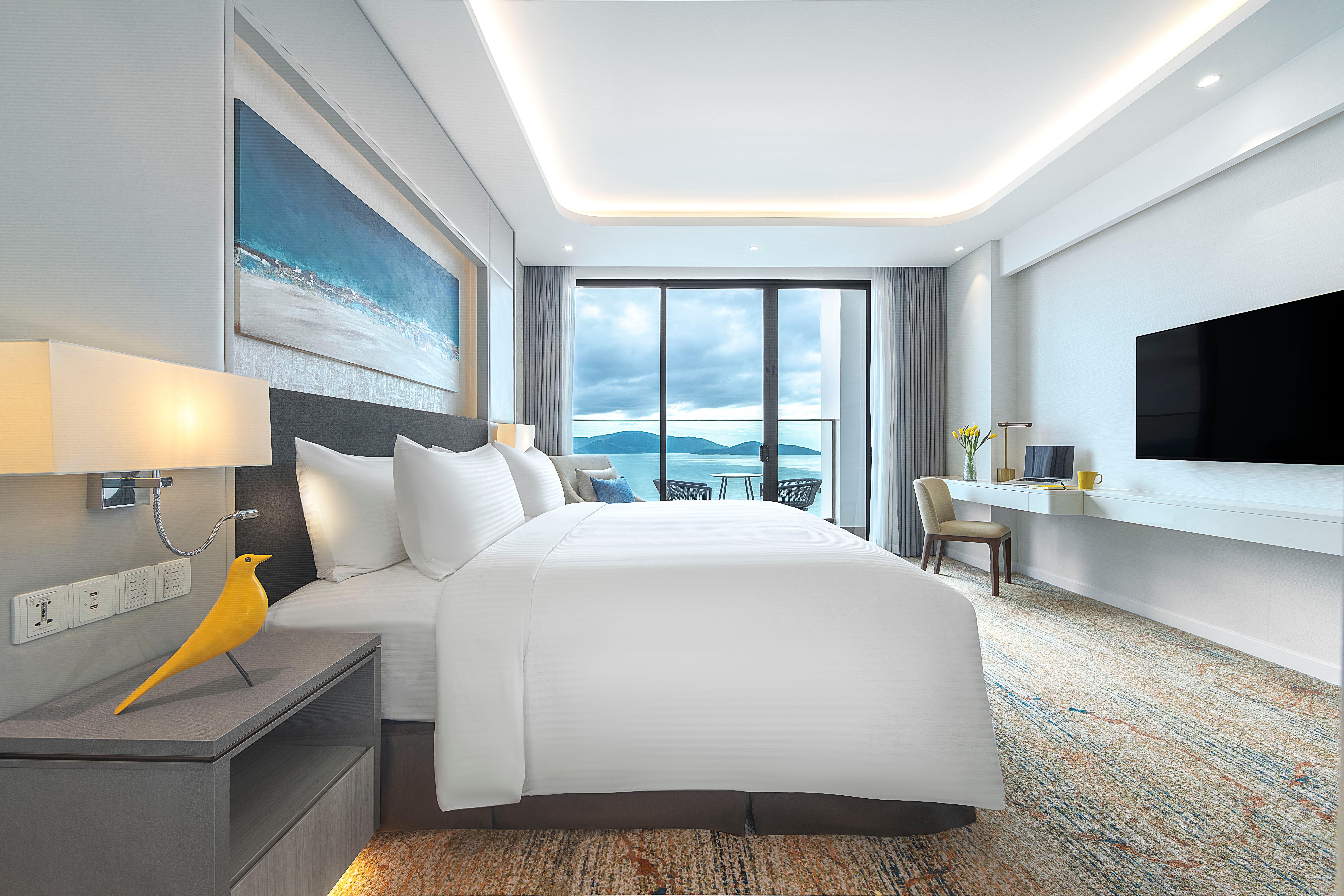 غرفة بريميوم مزدوجة بإطلالة على البحر، Voco Scenia Bay Nha Trang by IHG 5/6
