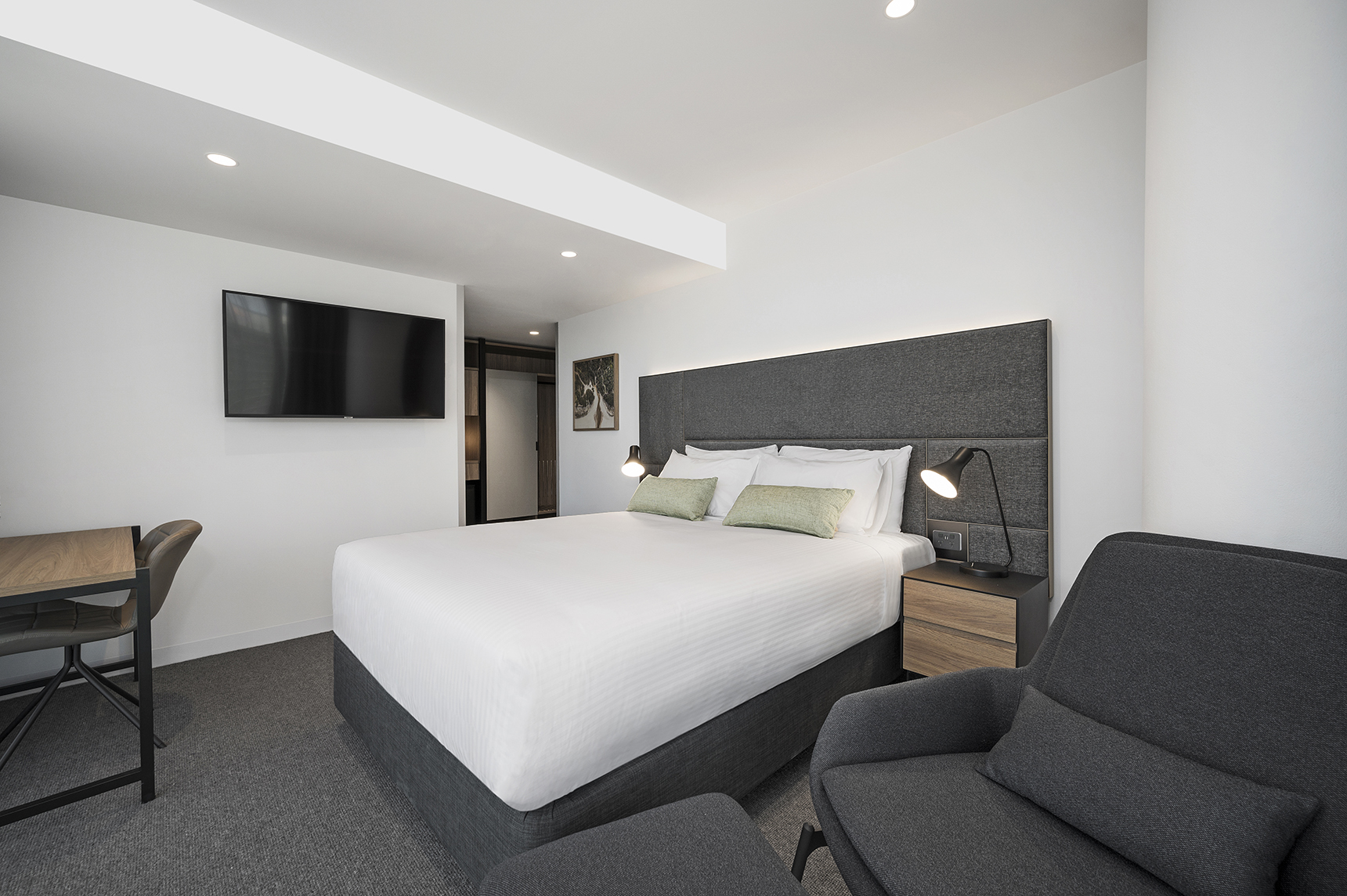 غرفة بسرير مزدوج أو سريرين منفصلين، Vibe Hotel Melbourne 4/6