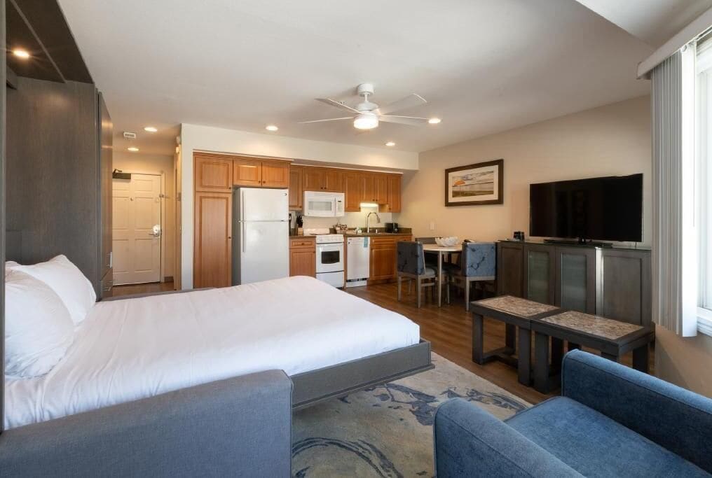 Studio, Queen Murphy Bed