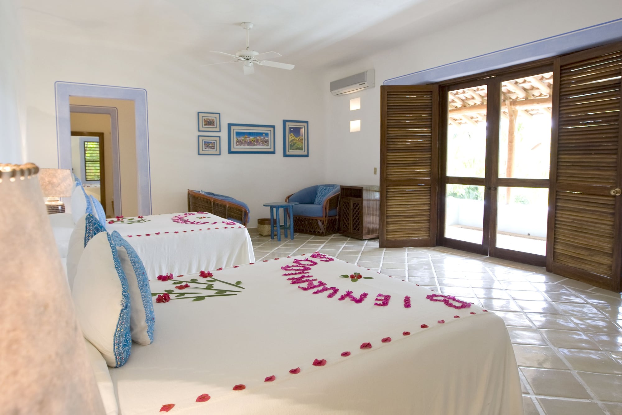 STANDARD, DOUBLE OR TWIN BED, GARDEN VIEW