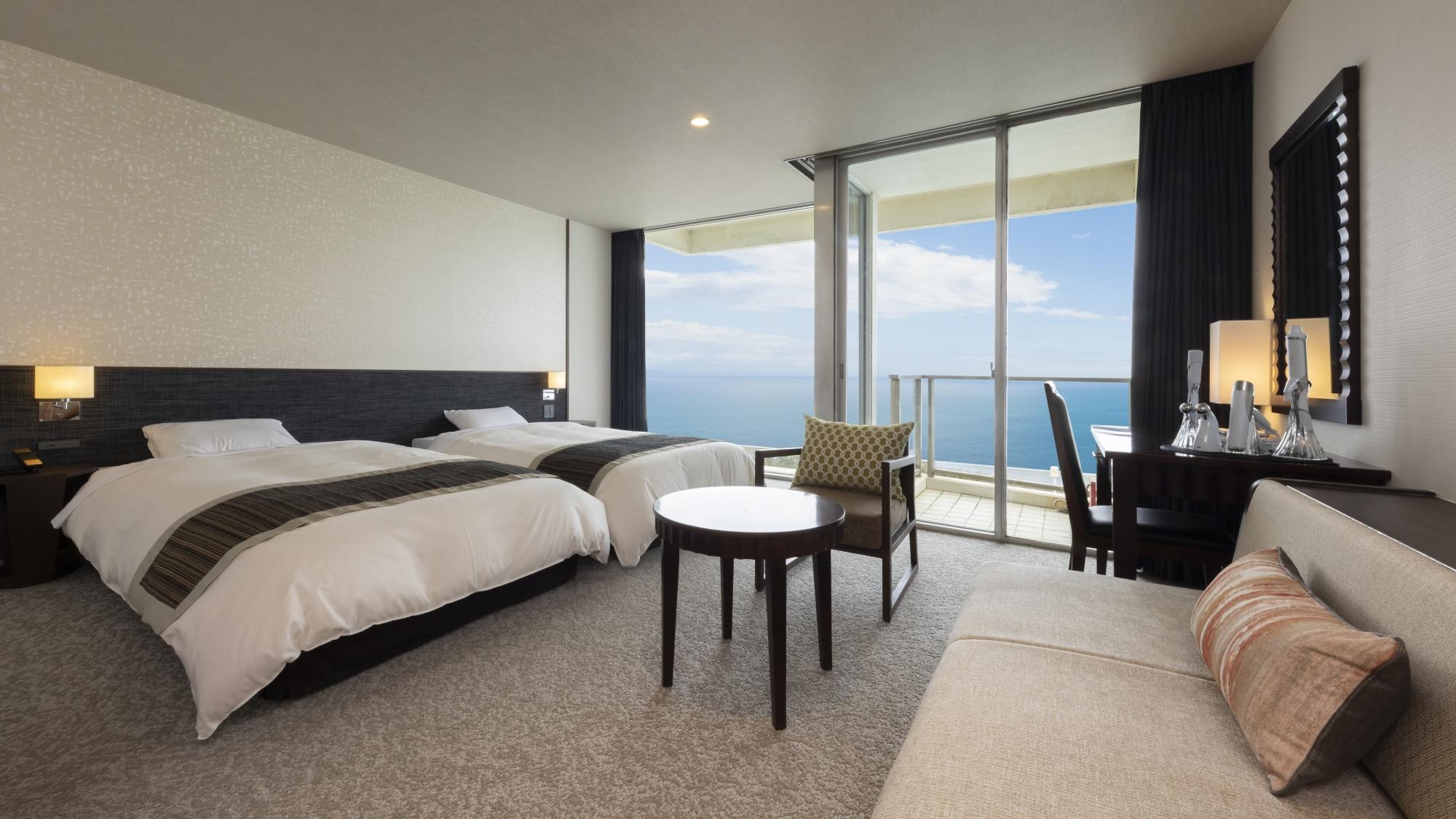 Refa, Western, Twin Beds, Ocean Front
