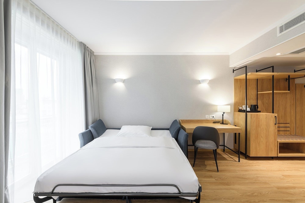 غرفة عائلية بسريرين مزدوجين مع أريكة، Eurostars Uhotel Ex Uhotel 5/8