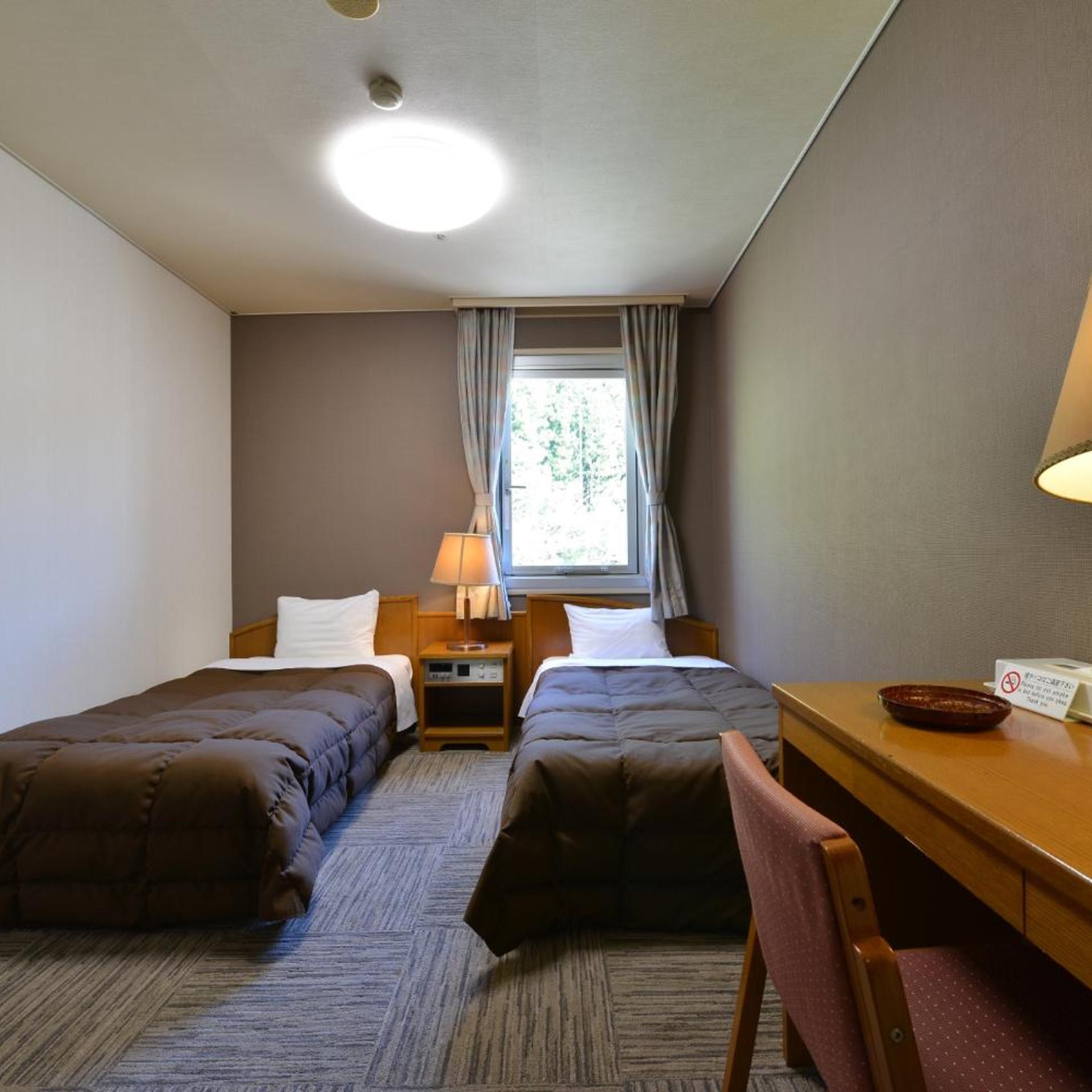 Interior, Economy, Twin Beds, Indoor Bath