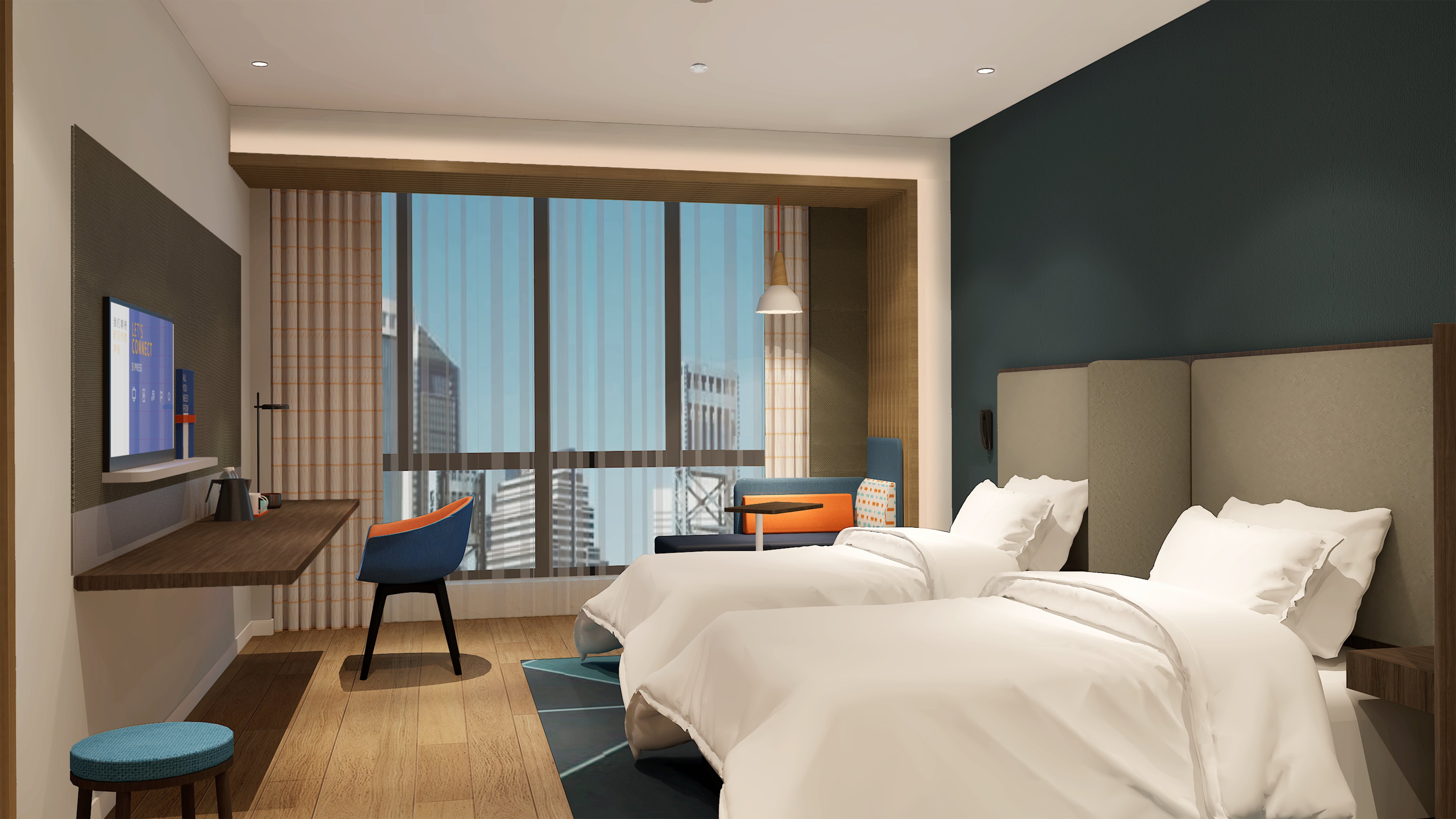 Superior, Twin Beds