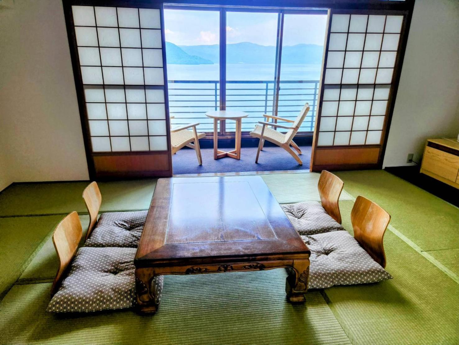 Room, Twin Beds, Lake View, Tatami, High Floor