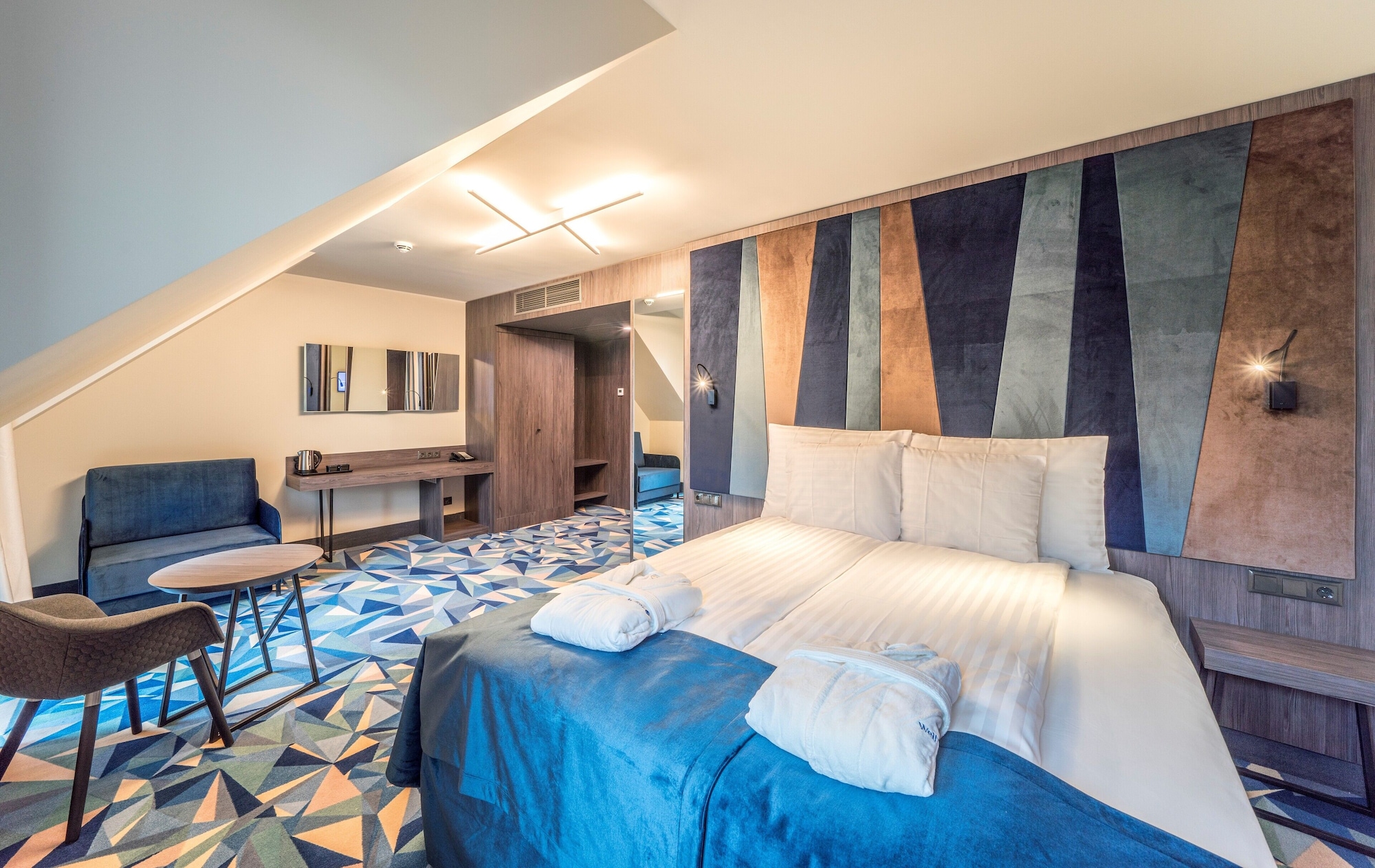 غرفة سوبيريور بسرير كينج، Wellton Riverside SPA Hotel 4/10