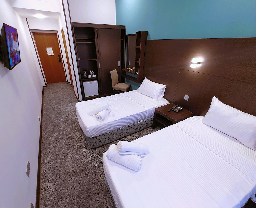 غرفة بسرير كوين بإطلالة على المدينة، Crossway Hotel Baku 8/9