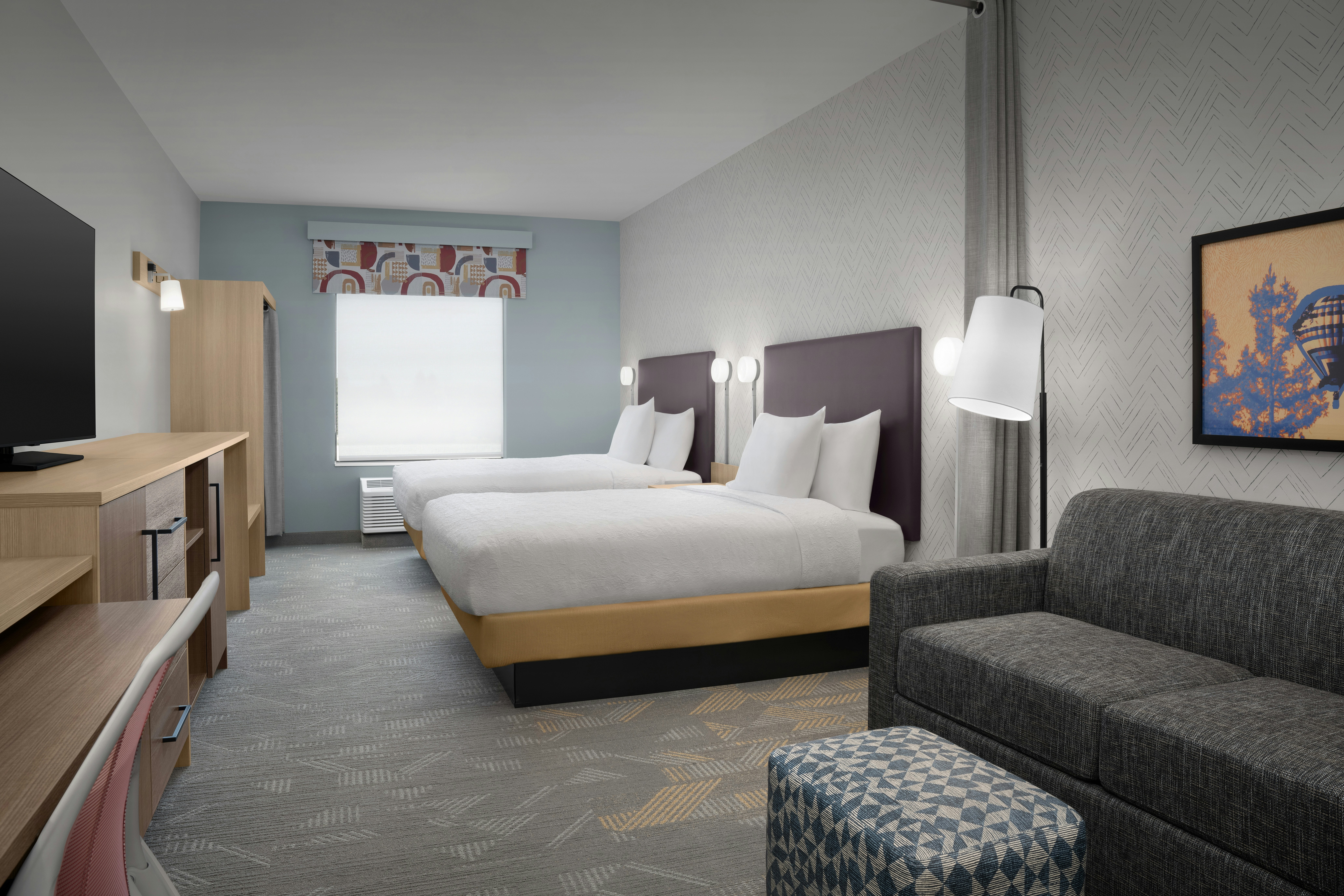 STUDIO, SUITE, 2 QUEEN BEDS